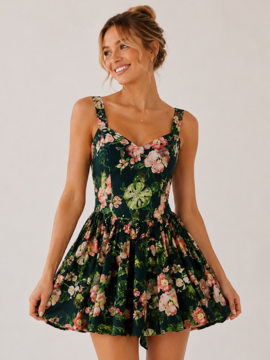 H&M Dresses & Skirts - 🎉5 for $45🎉 H&M dress floral print size M